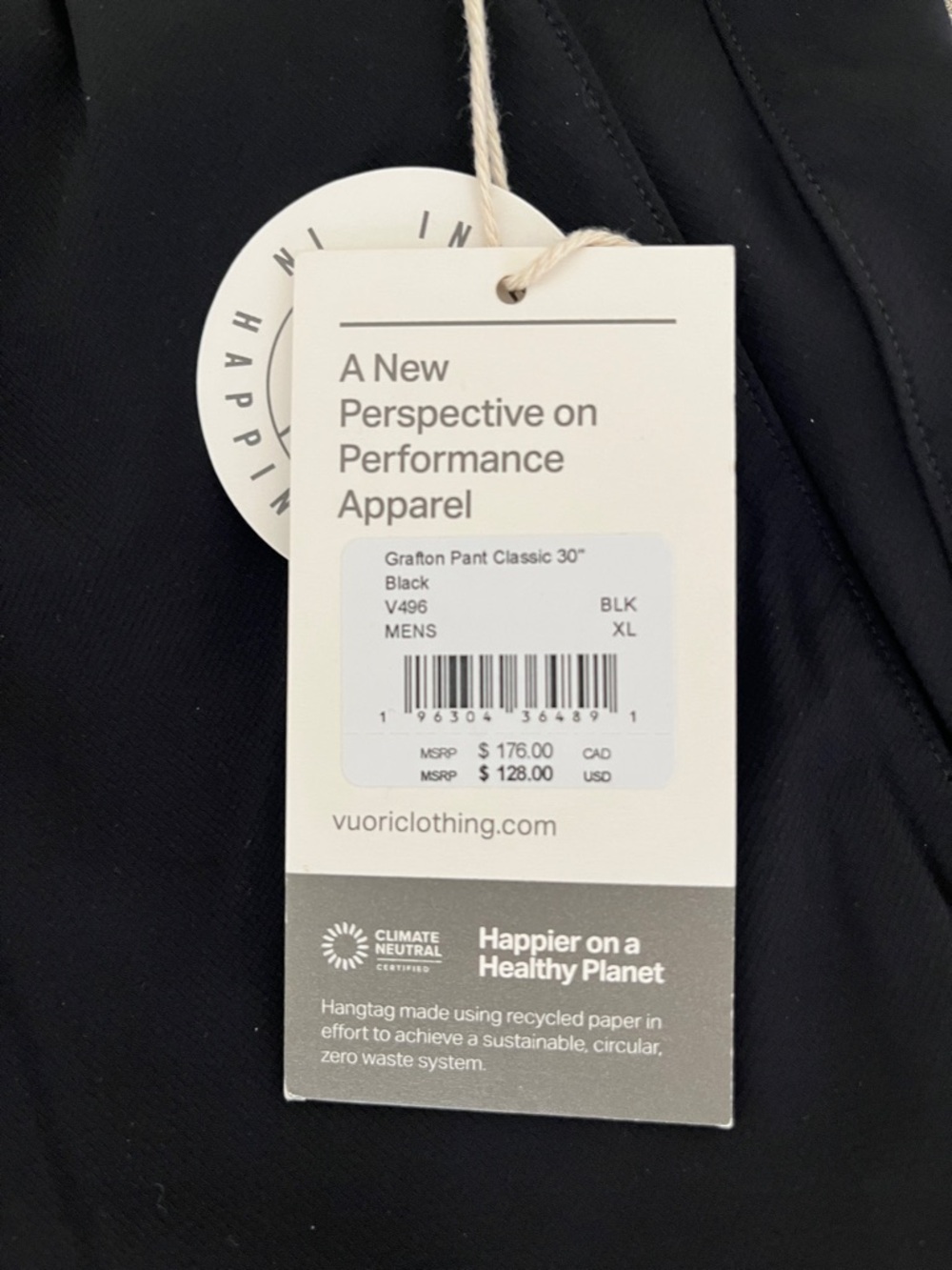 Wow! Men’s Vuori NWT size XL $50 - Picture 3 of 10